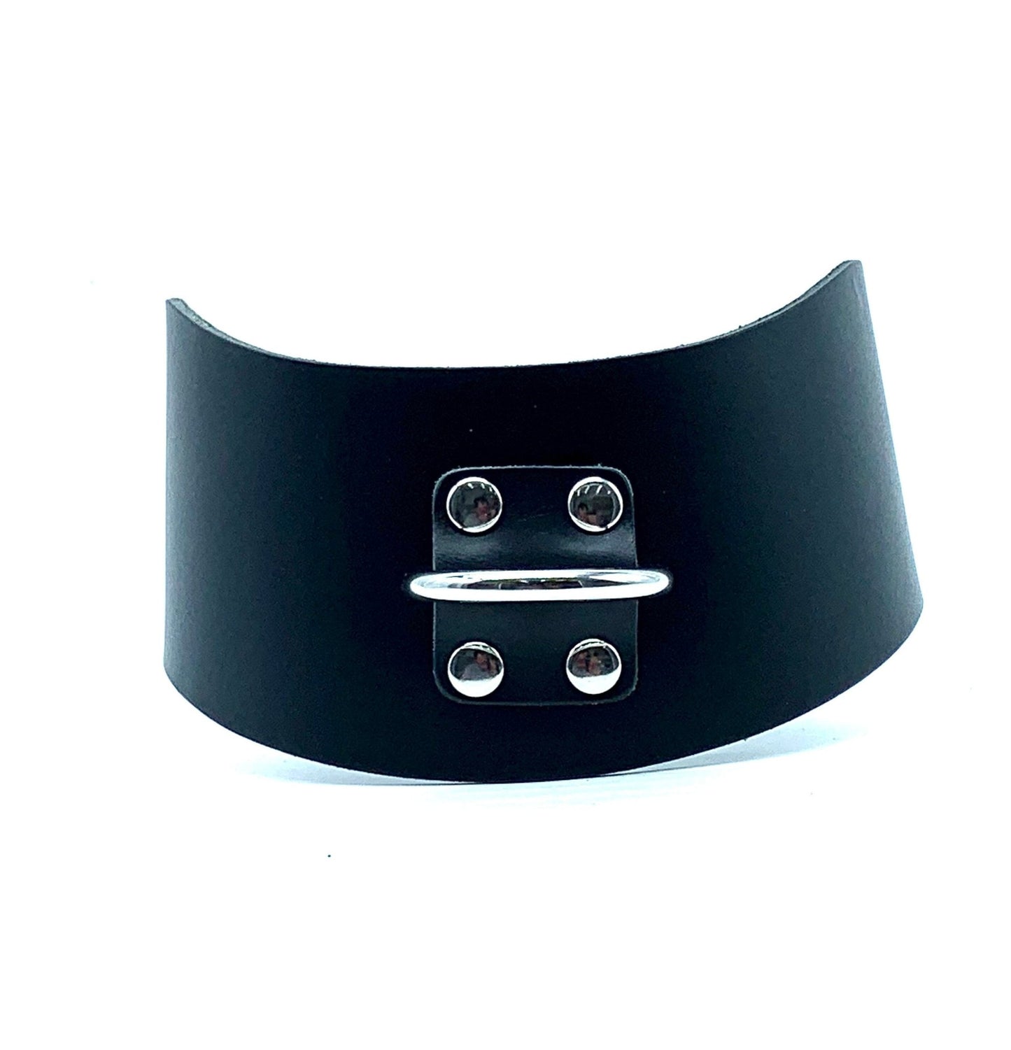 MONA Red Curved Collar - Lulexy
