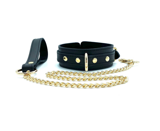 TANGO Black Collar & Leash Set - Lulexy