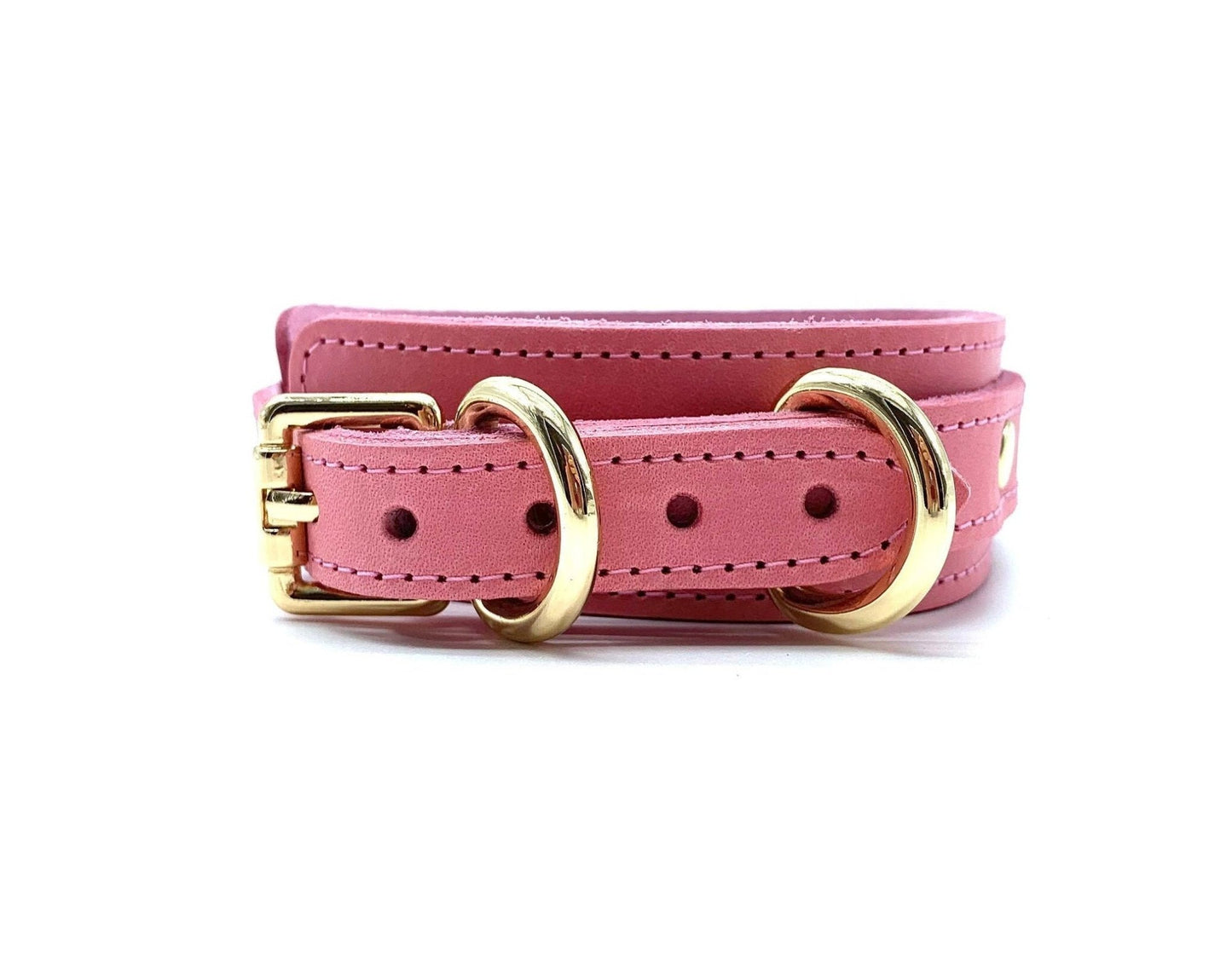 TANGO Pink Collar & Leash Stitched - Lulexy