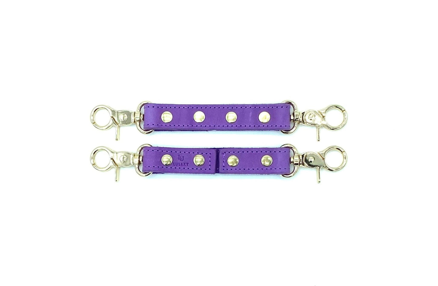 TANGO Purple Leather 2-Way Connectors - Lulexy