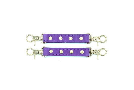 TANGO Purple Leather 2-Way Connectors - Lulexy