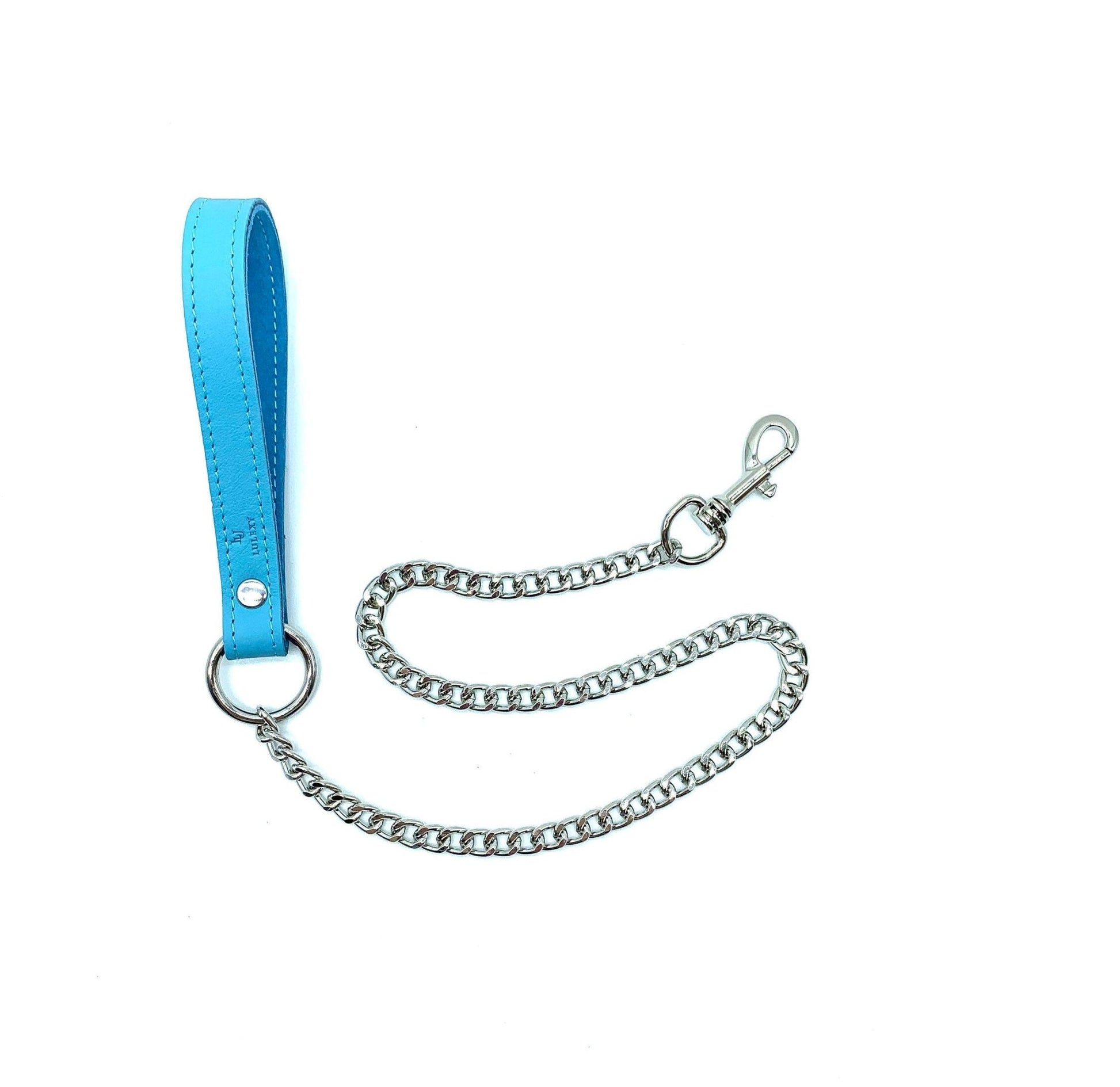 VIENNA Baby Blue Collar & Leash Set - Lulexy