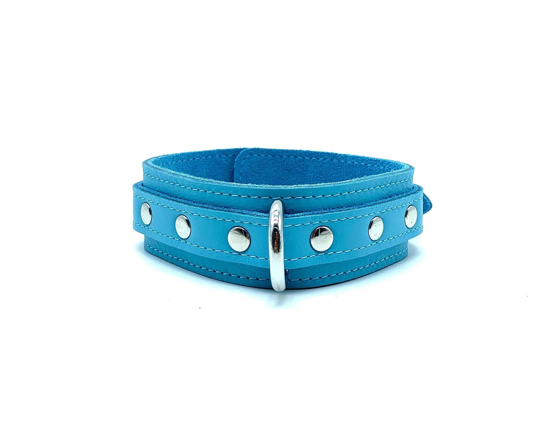 VIENNA Baby Blue Collar & Leash Set - Lulexy