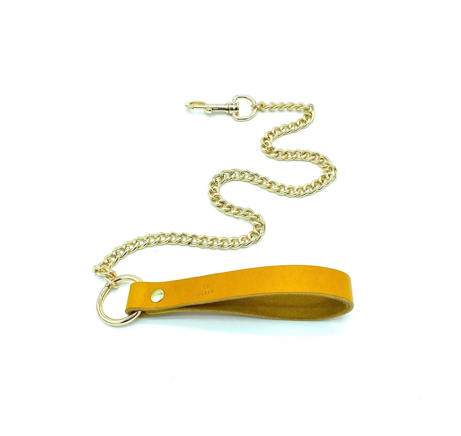 MONA Yellow Collar & Leash Set - Lulexy