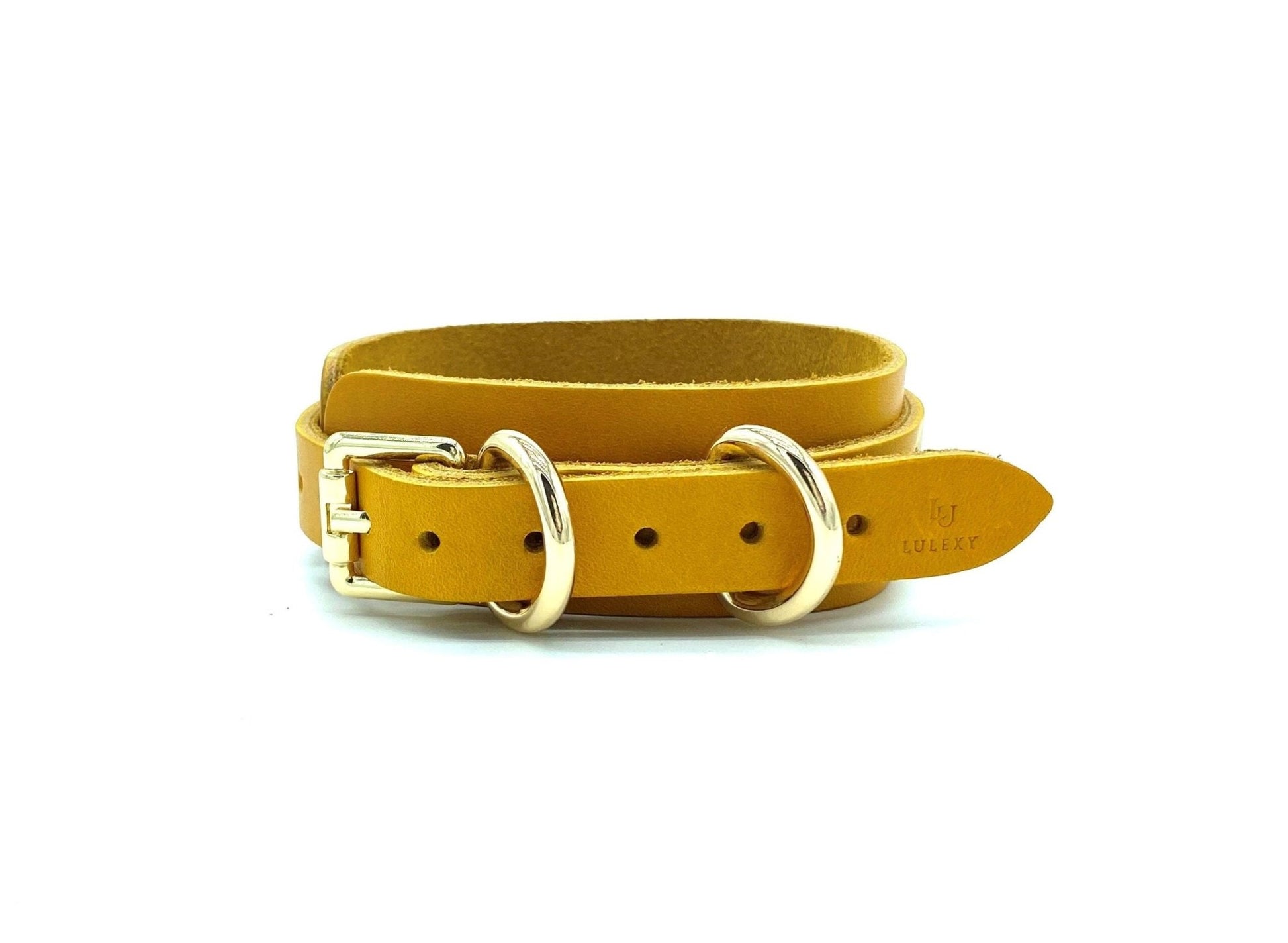 MONA Yellow Collar & Leash Set - Lulexy