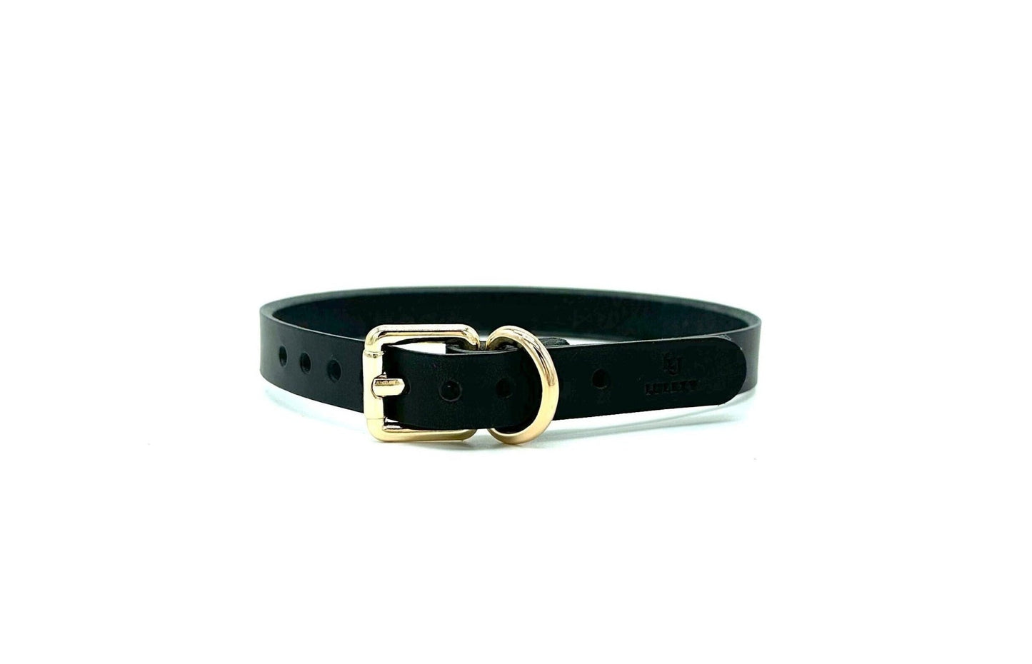 NINA Black Slim Leather Choker - Lulexy