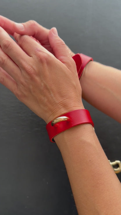RIO Italian Leather Handcuffs