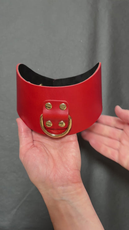 MONA Italian Leather Posture Collar