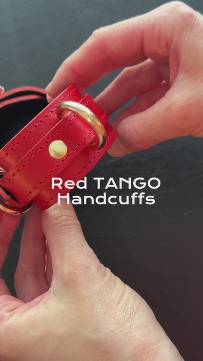 TANGO Italian Leather Ankle Cuffs