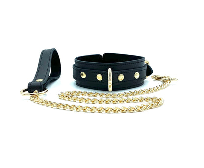 TANGO Black Collar & Leash Set - Lulexy