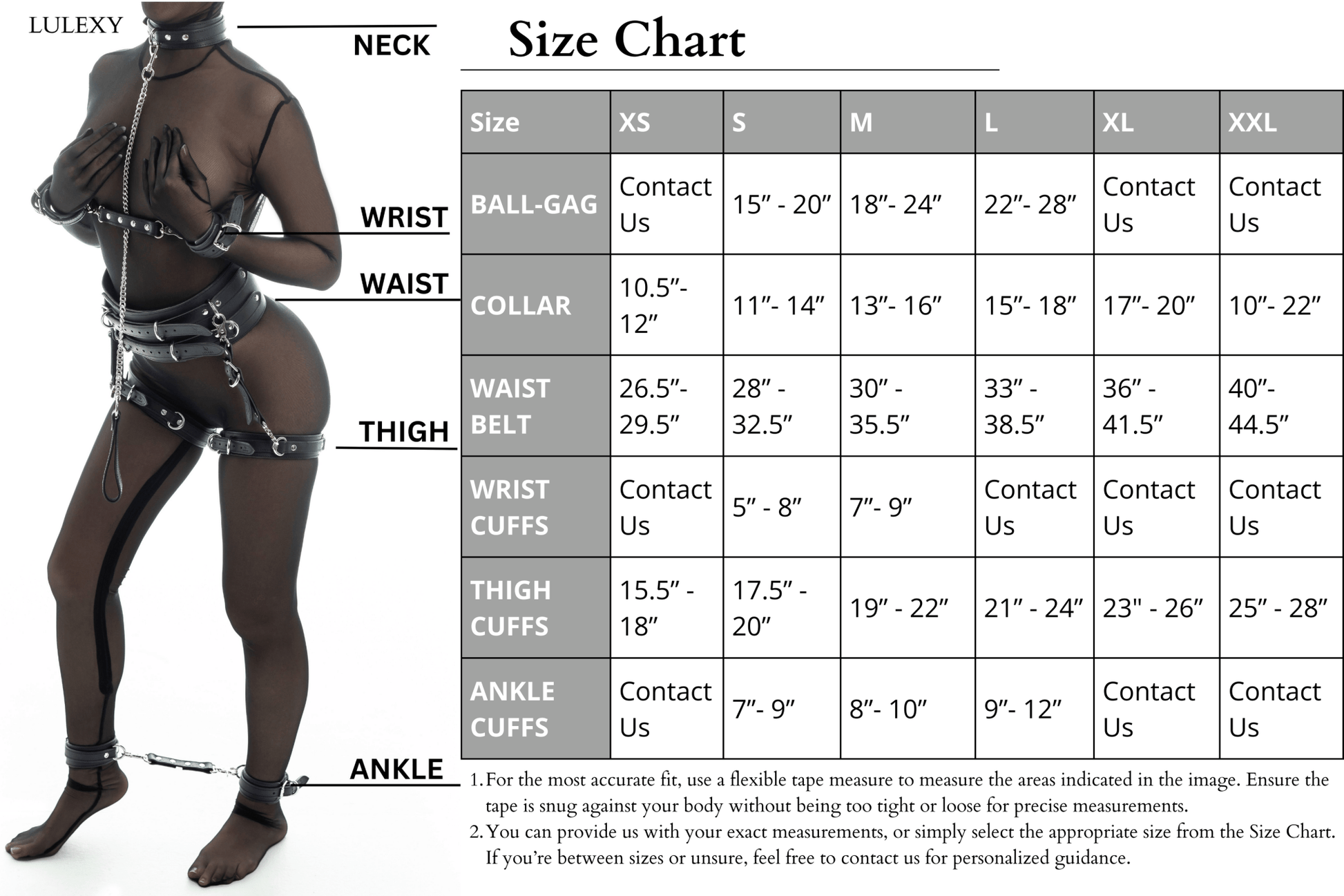 TANGO Black Leather Collar and Leash - Lulexy