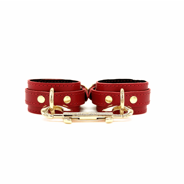 TANGO Italian Leather Ankle Cuffs - Lulexy
