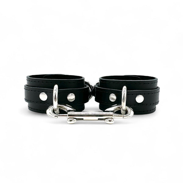 TANGO Italian Leather Handcuffs - Lulexy