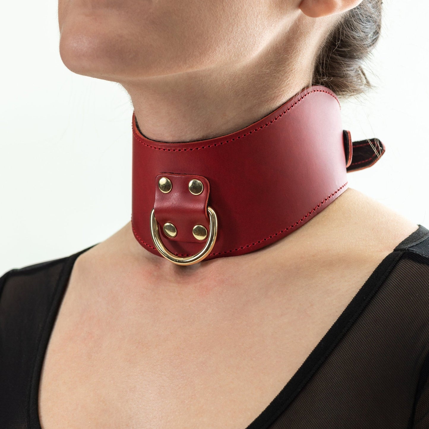 TANGO Red Curved Collar - Lulexy