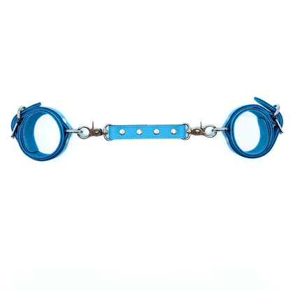 VIENNA Baby Blue Leather 2-Way Connectors - Lulexy